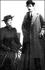 Крушельницкая и Дж.Пуччини. Фото 1908 г. Каир